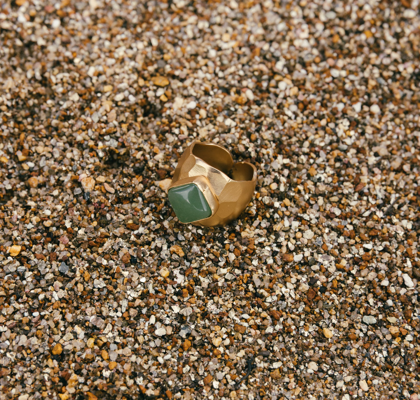 Amazonita Ring