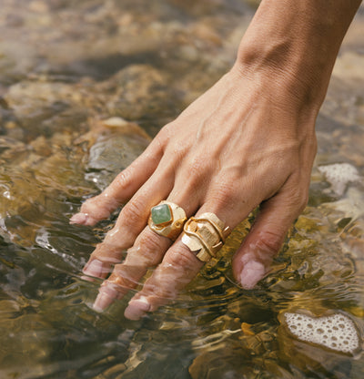 Hoja de Palma Ring