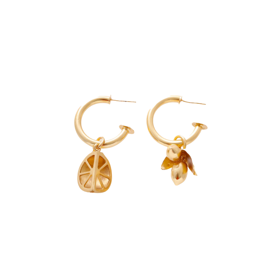 Limoncello Hoops