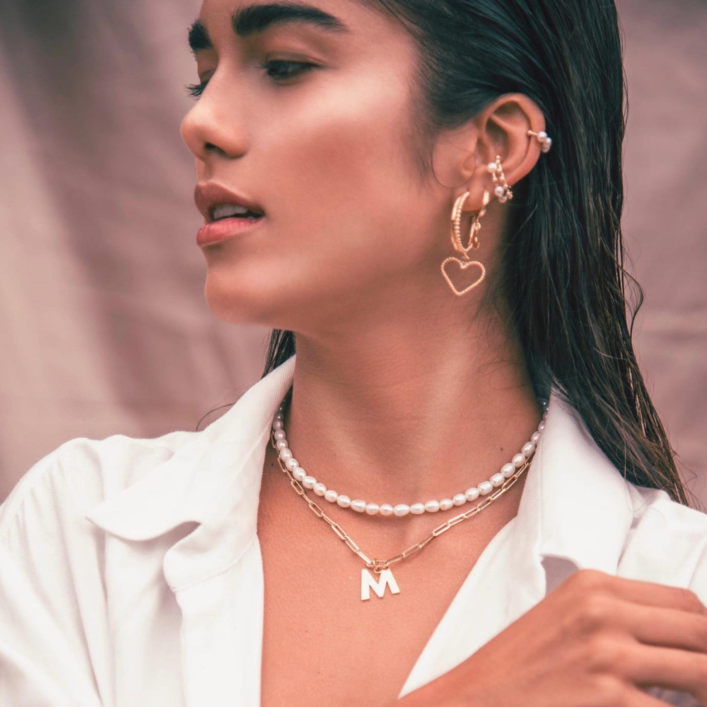 Custome  Water Necklace