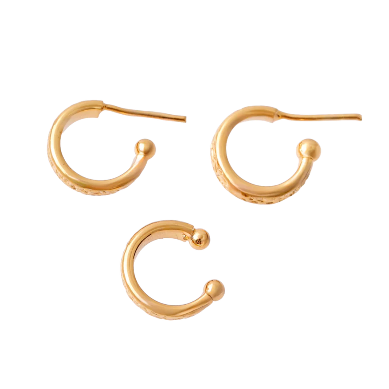 Set Coral Earrings