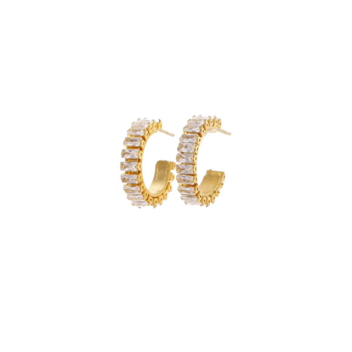 Stella Medium Hoops
